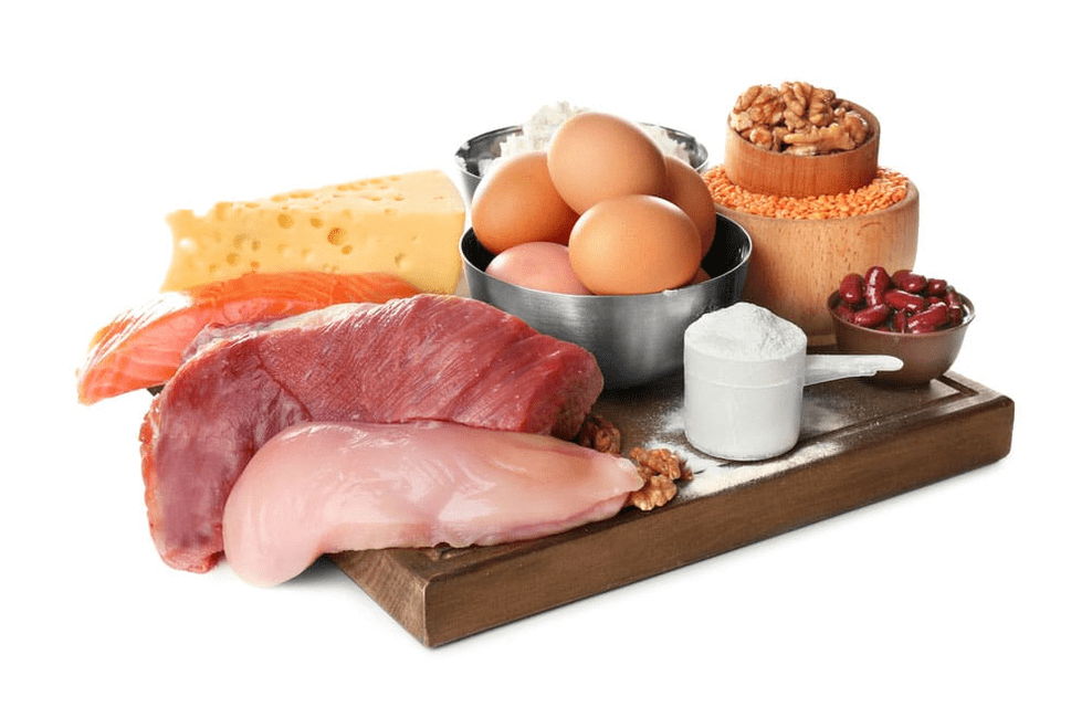 Produtos proteicos para Keto Diet cando se usa Keto Probiotix